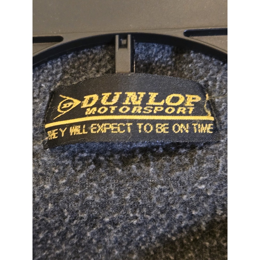 Dunlap Motor Sports Men's Gray  Fleece Vest ‎ Size Large - Picture 3 of 11